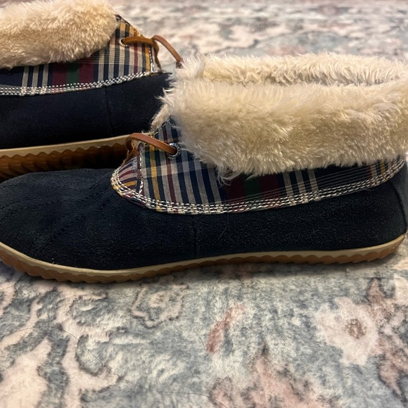 Sperry Leather Top Slider Duck Slippers 9 EUC - Picture 7 of 10